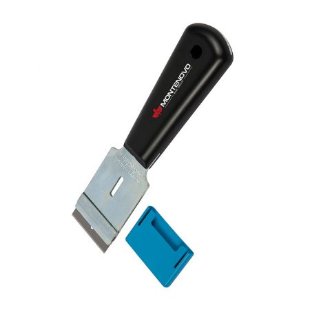 Vigar Raschietto Per Vetri Basic | Con Manico Antiscivolo In Gomma E Gancio | 23,5x1,5x20 Cm | Per Finestre, Piastrelle, Pareti
